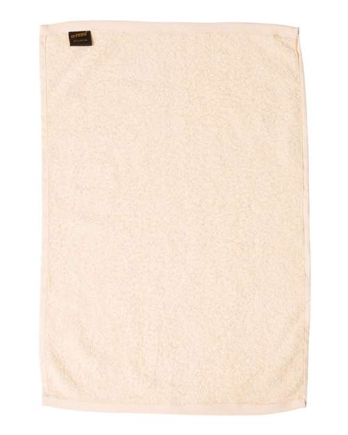 Hemmed Hand Towel - Natural Back