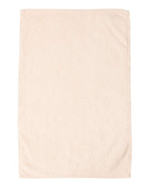 Hemmed Hand Towel - Natural Front