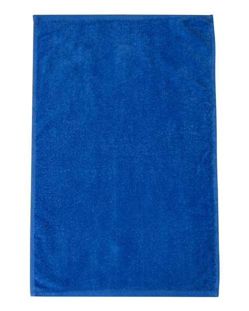 Hemmed Hand Towel - Royal Front