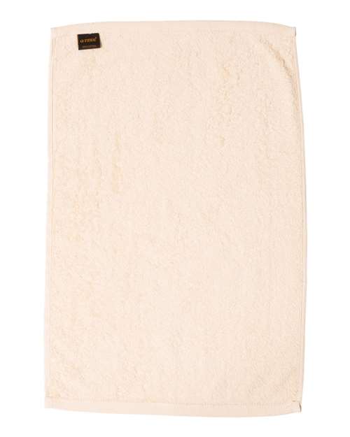 Deluxe Hemmed Hand Towel - Natural Back