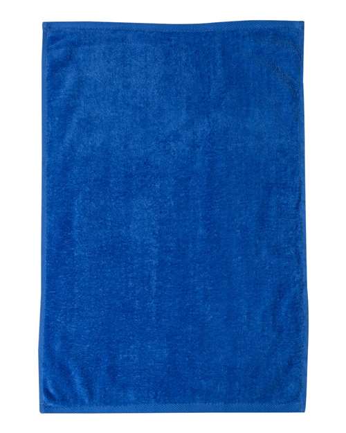 Deluxe Hemmed Hand Towel - Royal Front