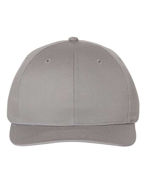 Pro Twill Snapback Cap - Grey Front