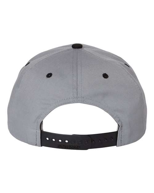 Pro Twill Snapback Cap - Grey/ Black Back