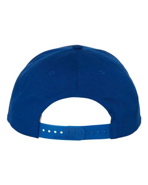 Pro Twill Snapback Cap - Royal Back