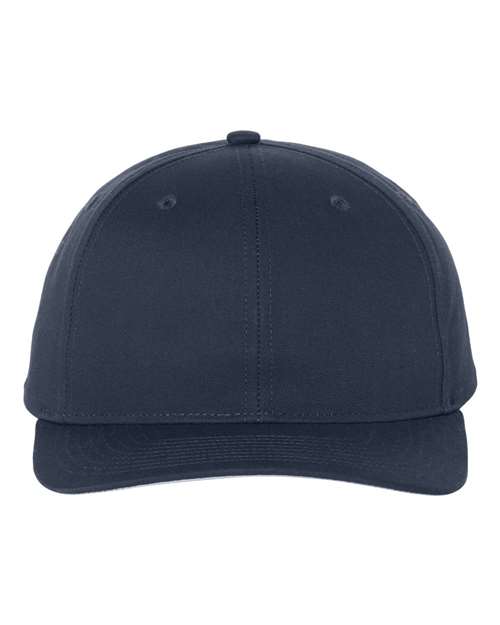 Pro Twill Snapback Cap - Navy Front