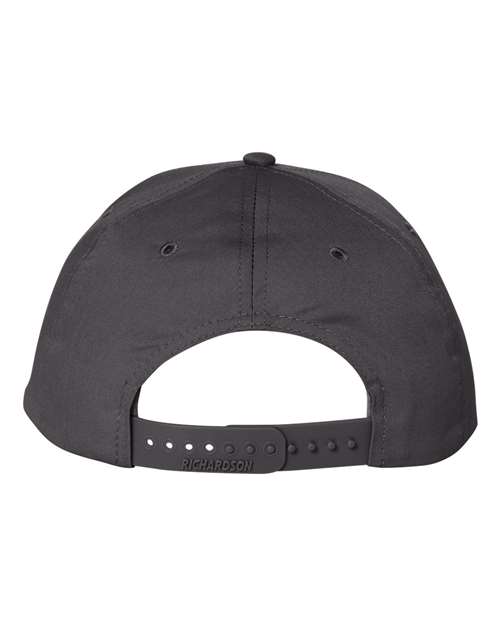 Pro Twill Snapback Cap - Charcoal Back