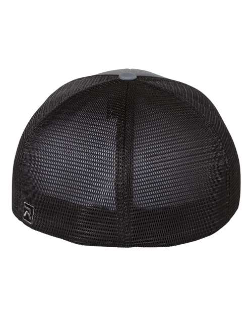 Pulse Sportmesh R-Flex Cap - Charcoal/ Black Split Back