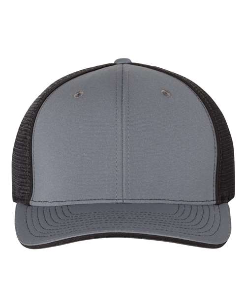Pulse Sportmesh R-Flex Cap - Charcoal/ Black Split Front