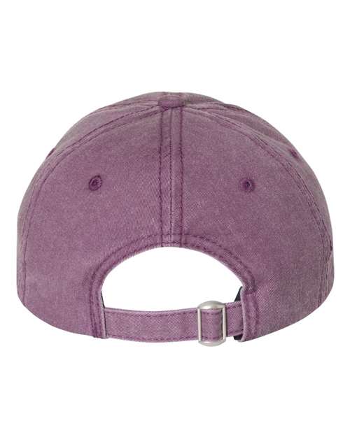 Pigment-Dyed Cap - Wine Back