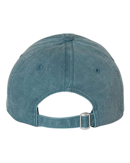 Pigment-Dyed Cap - Teal Back