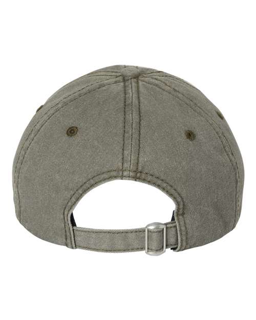 Pigment-Dyed Cap - Olive Back