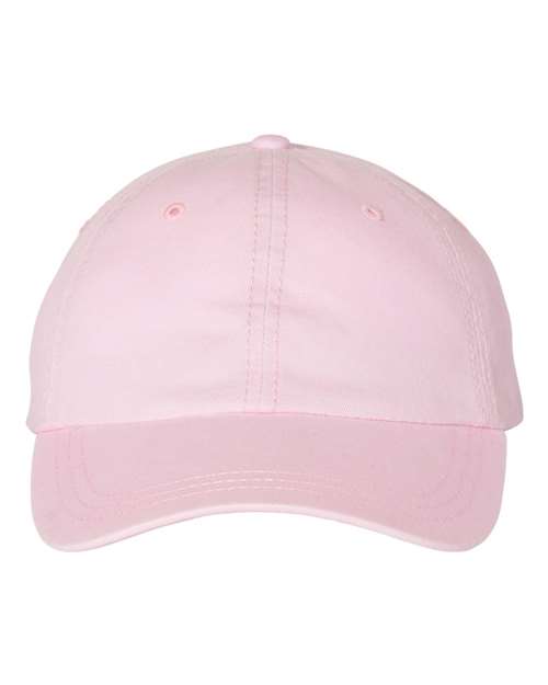 Pigment-Dyed Cap - Pink Front