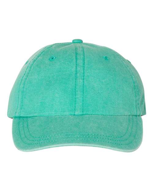 Pigment-Dyed Cap - Seafoam Front