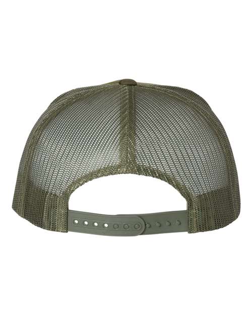 Classic Five-Panel Trucker Cap - Multicam Tropic/ Green Back
