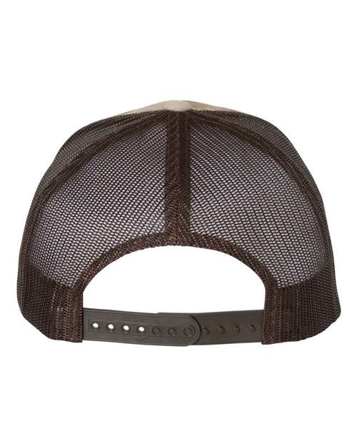 Retro Trucker Cap - Multicam Arid/ Brown Back