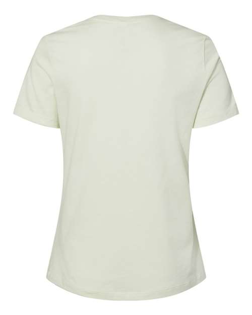 Women’s Relaxed Jersey Tee - Citron Back