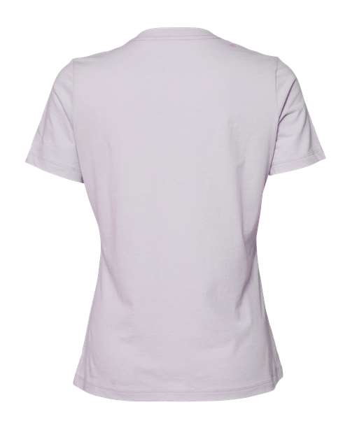 Women’s Relaxed Jersey Tee - Lavender Dust Back