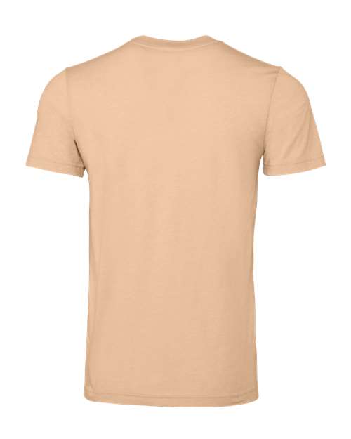 CVC Jersey Tee - Heather Sand Dune Back
