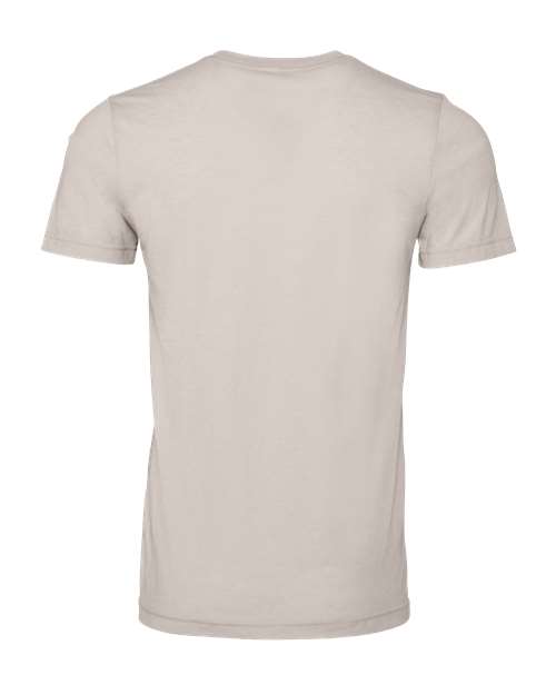 CVC Jersey Tee - Heather Cool Grey Back