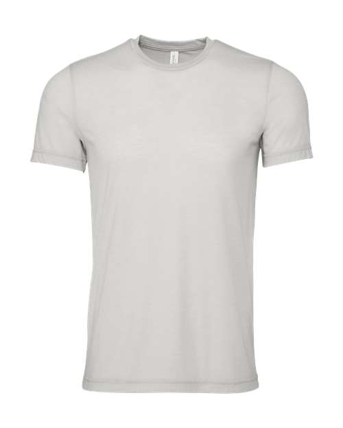CVC Jersey Tee - Heather Cement Front