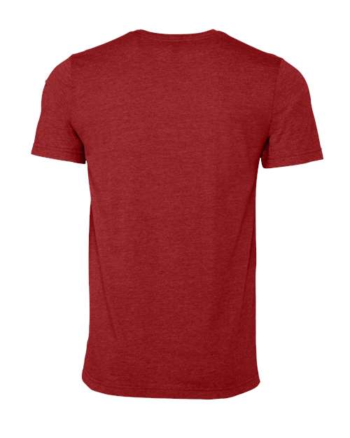 CVC Jersey Tee - Heather Canvas Red Back