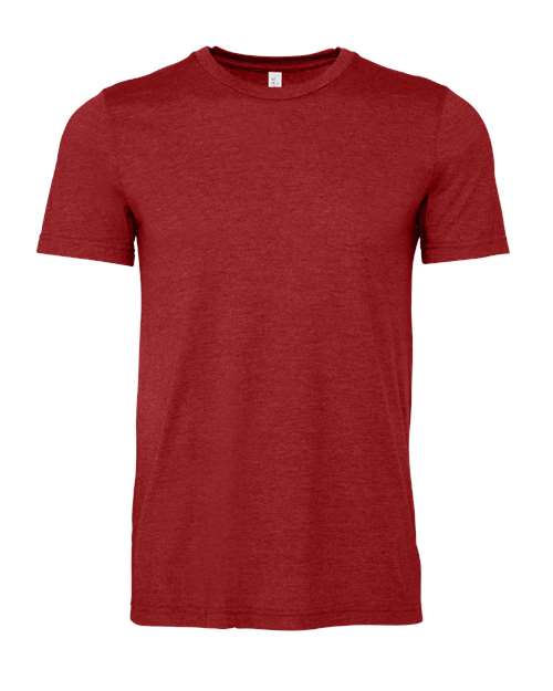 CVC Jersey Tee - Heather Canvas Red Front