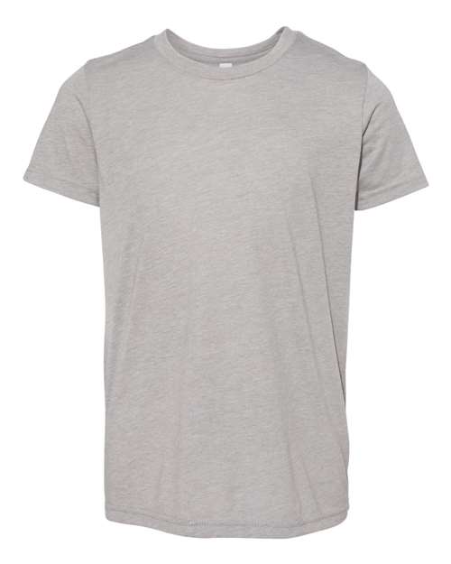 Youth Triblend Tee - Athletic Grey Triblend Front