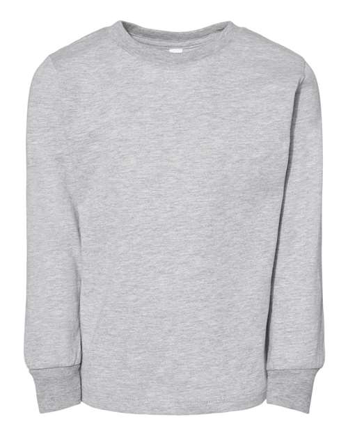 Toddler Jersey Long Sleeve Tee - Athletic Heather Front