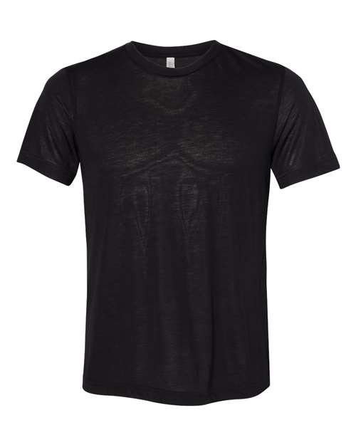 Unisex Viscose Fashion Tee - Black Front