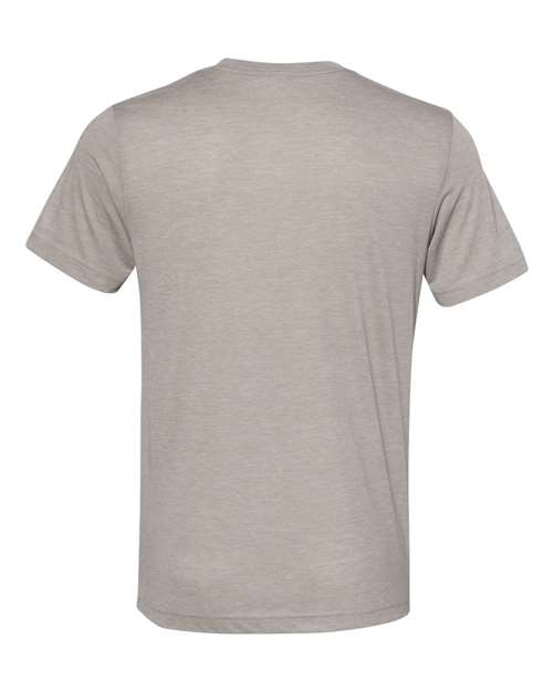Unisex Viscose Fashion Tee - Heather Stone Back