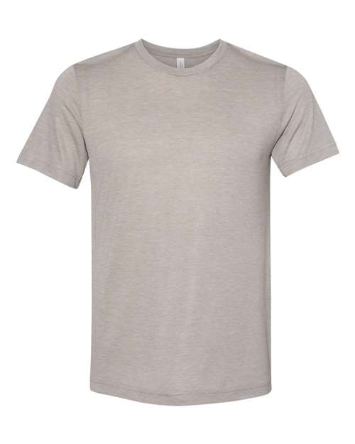 Unisex Viscose Fashion Tee - Heather Stone Front