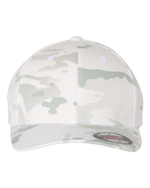 Cotton Blend Cap - Multicam Alpine Front