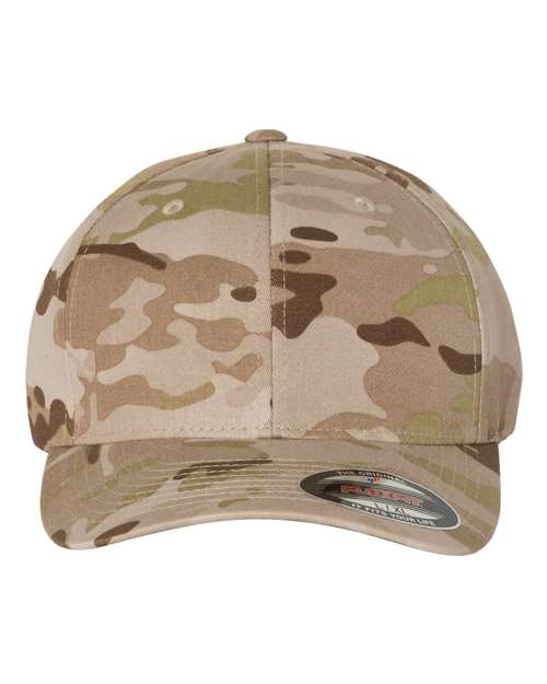 Cotton Blend Cap - Multicam Arid Front