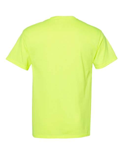 Unisex EcoSmart® T-Shirt - Safety Green Back