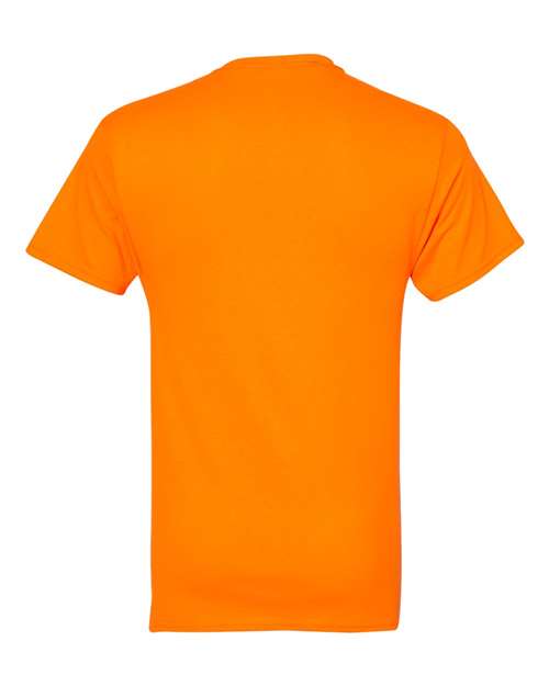 Unisex EcoSmart® T-Shirt - Safety Orange Back