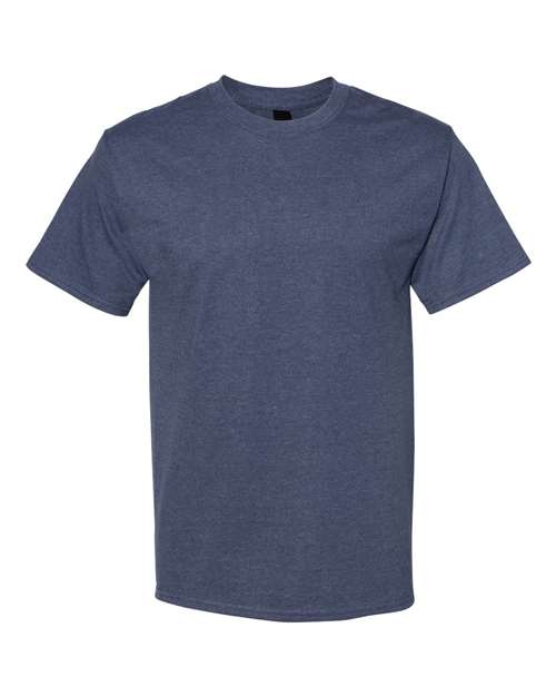 Unisex Beefy-T® T-Shirt - Heather Navy Front