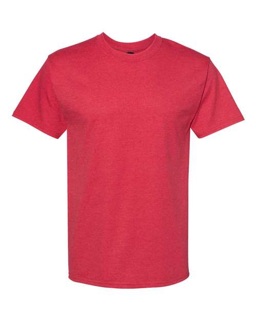 Unisex Beefy-T® T-Shirt - Heather Red Front