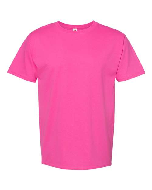Unisex Essential-T T-Shirt - Wow Pink Front