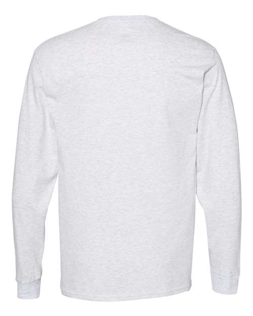 Essential-T Long Sleeve T-Shirt - Ash Back
