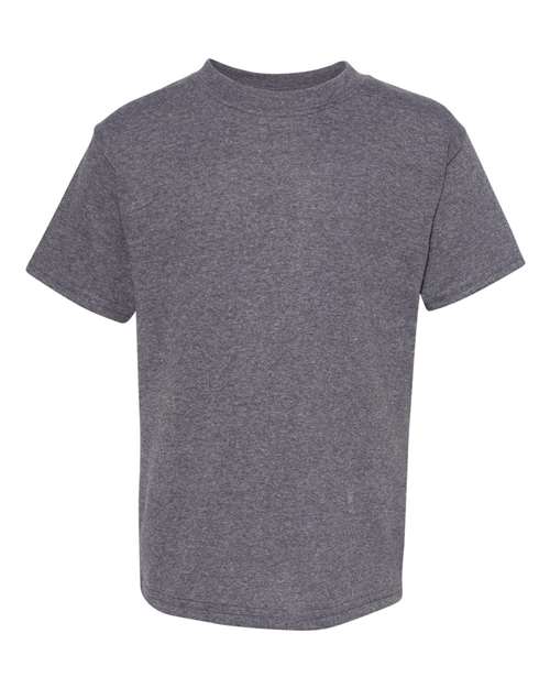 Youth EcoSmart® T-Shirt - Charcoal Heather Front