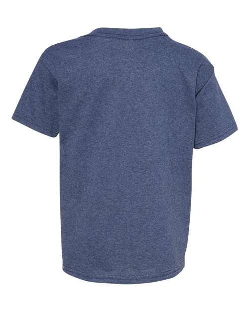 Youth EcoSmart® T-Shirt - Heather Navy Back