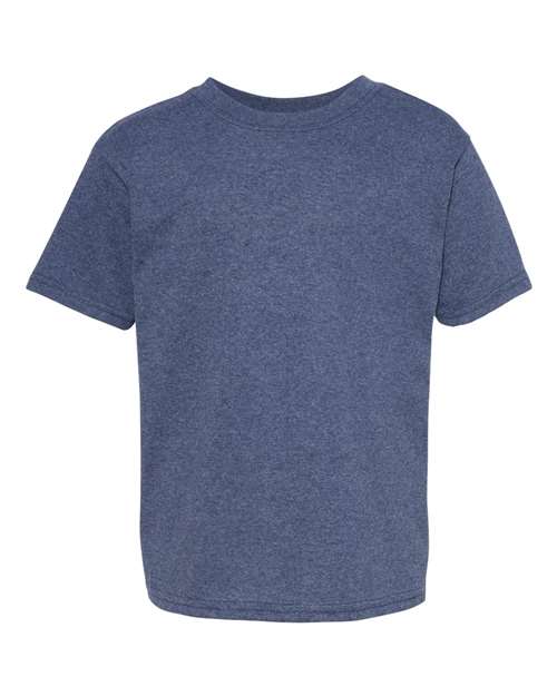 Youth EcoSmart® T-Shirt - Heather Navy Front