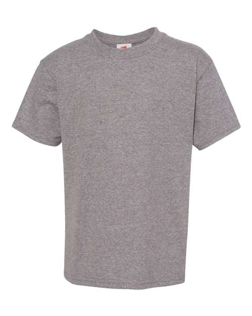 Youth EcoSmart® T-Shirt - Oxford Grey Front