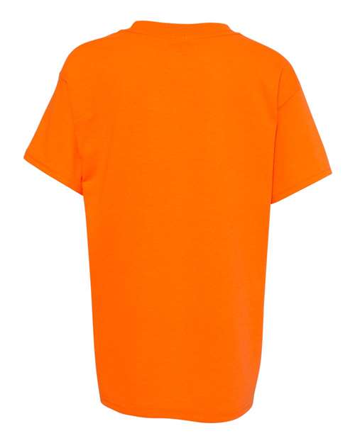 Youth EcoSmart® T-Shirt - Safety Orange Back