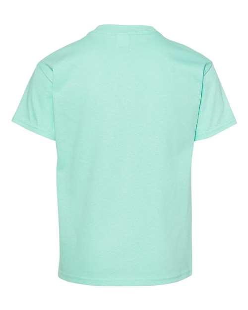 Youth Essential-T T-Shirt - Clean Mint Back