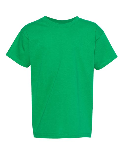Youth Essential-T T-Shirt - Kelly Green Front