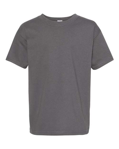 Youth Essential-T T-Shirt - Smoke Grey Front