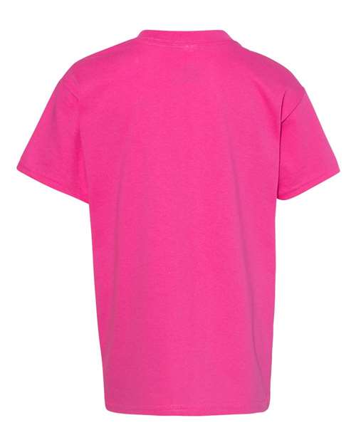 Youth Essential-T T-Shirt - Wow Pink Back