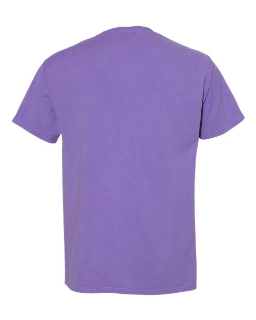 Men's Garment-Dyed T-Shirt - Lavender Back