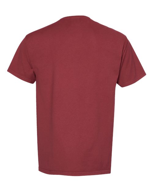 Men's Garment-Dyed T-Shirt - Cayenne Back